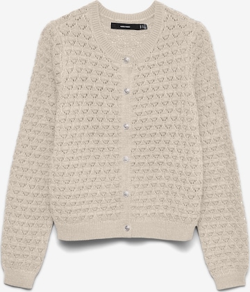 Cardigan 'VMJaqueline' VERO MODA en beige : devant