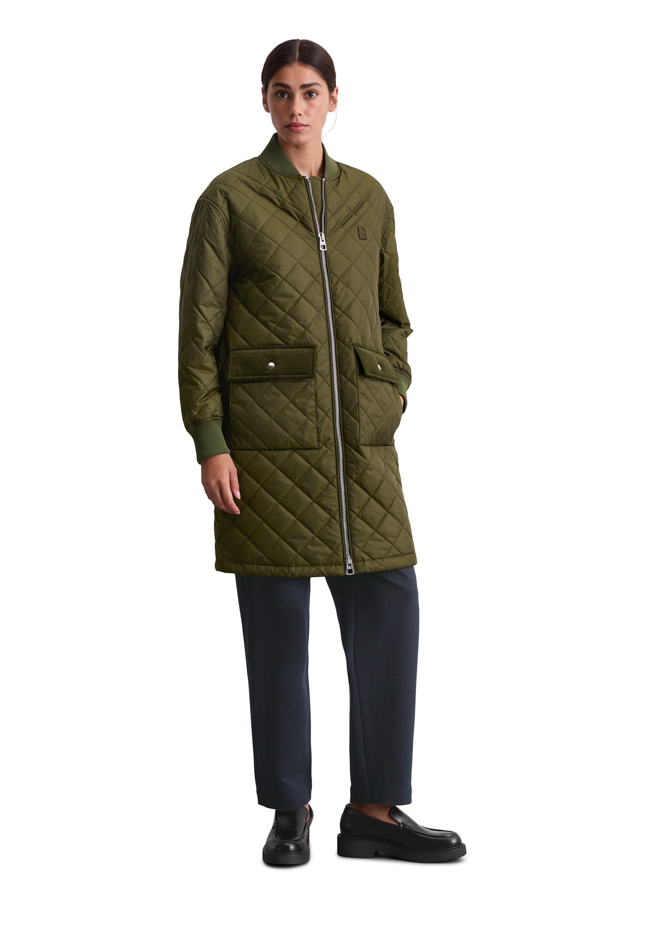 Marc O'Polo Between-seasons coat in Green