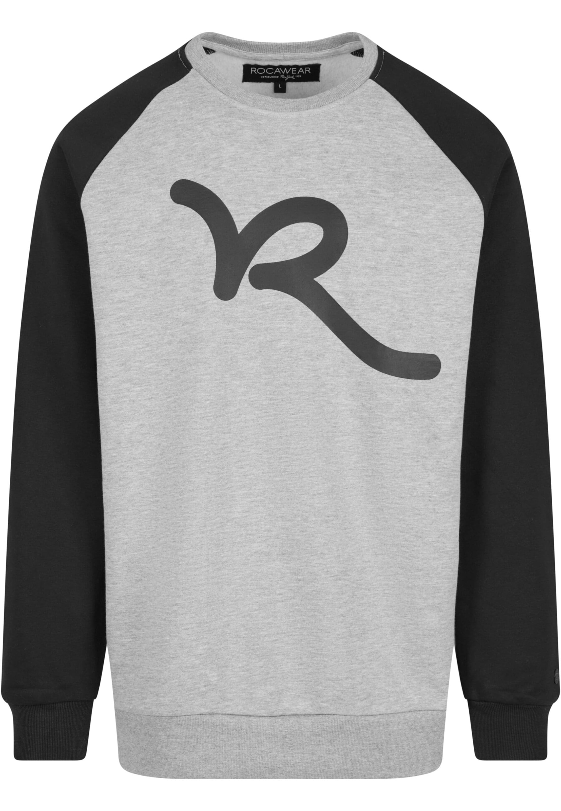 ROCAWEAR Sweatshirt in Grau: Vorderseite