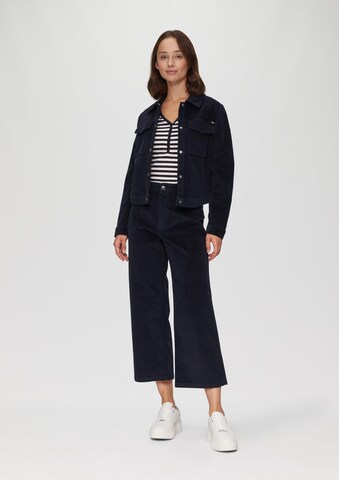 s.Oliver Wide Leg Hose in Blau