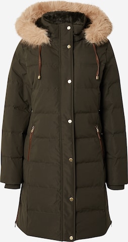 Cappotto invernale di Lauren Ralph Lauren in verde: frontale