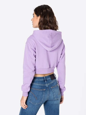 Cotton On Zip-Up Hoodie in Purple