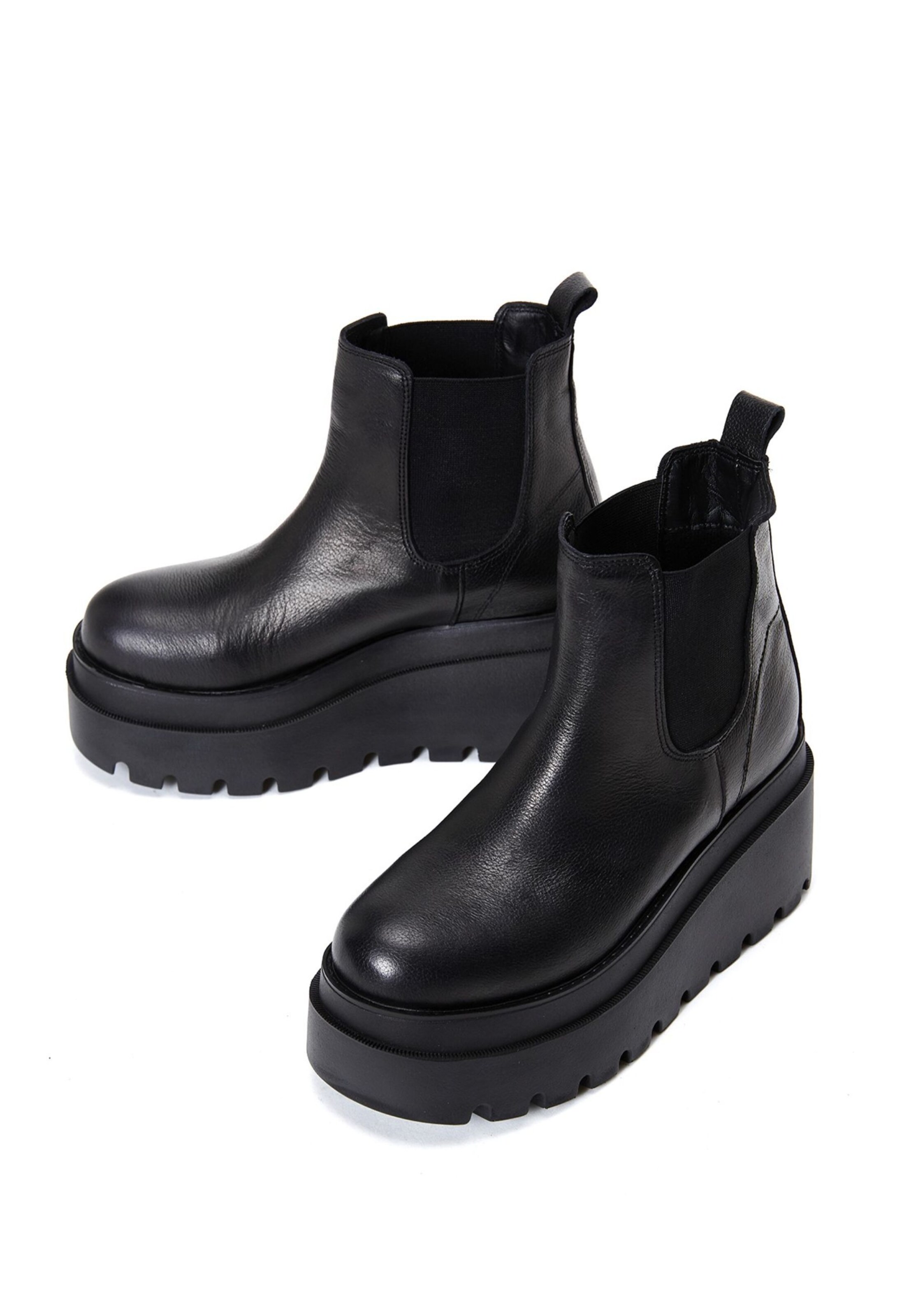 Chelsea Boots Derimod en noir