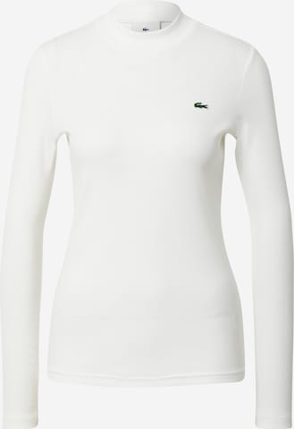 LACOSTE Shirt in Weiß: predná strana