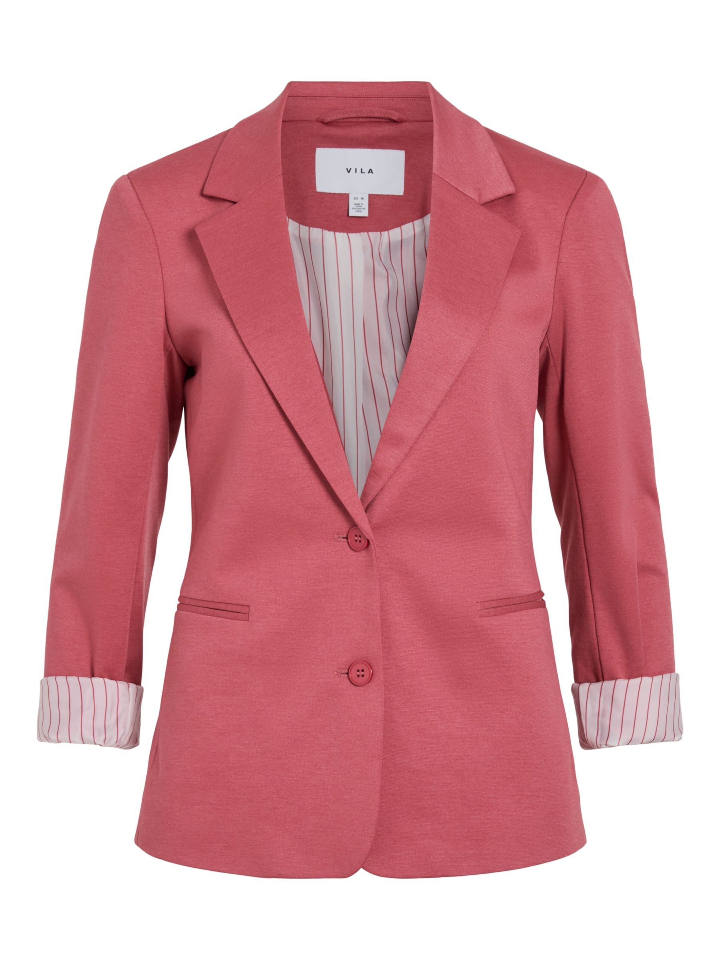 VILA Blazer 'VISaga' i pink: forside