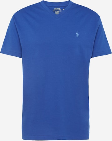 T-Shirt Polo Ralph Lauren en bleu : devant