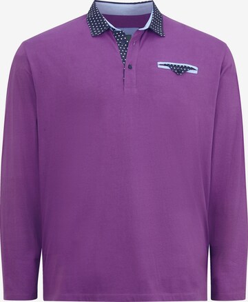 Charles Colby Shirt 'Earl Wyett' in Purple: front