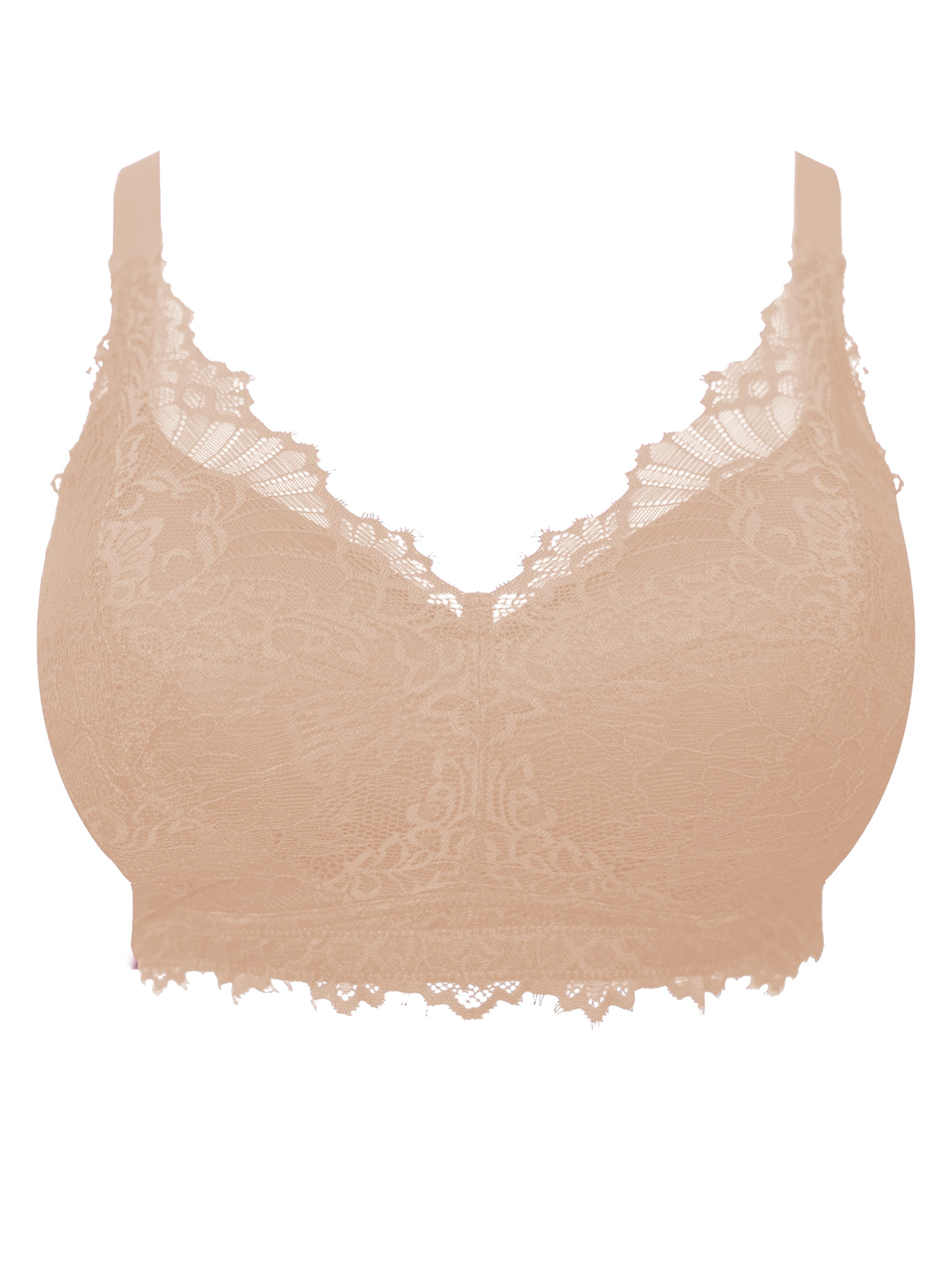 Bustier Soutien-gorge ' SENSLA' SugarShape en beige : devant