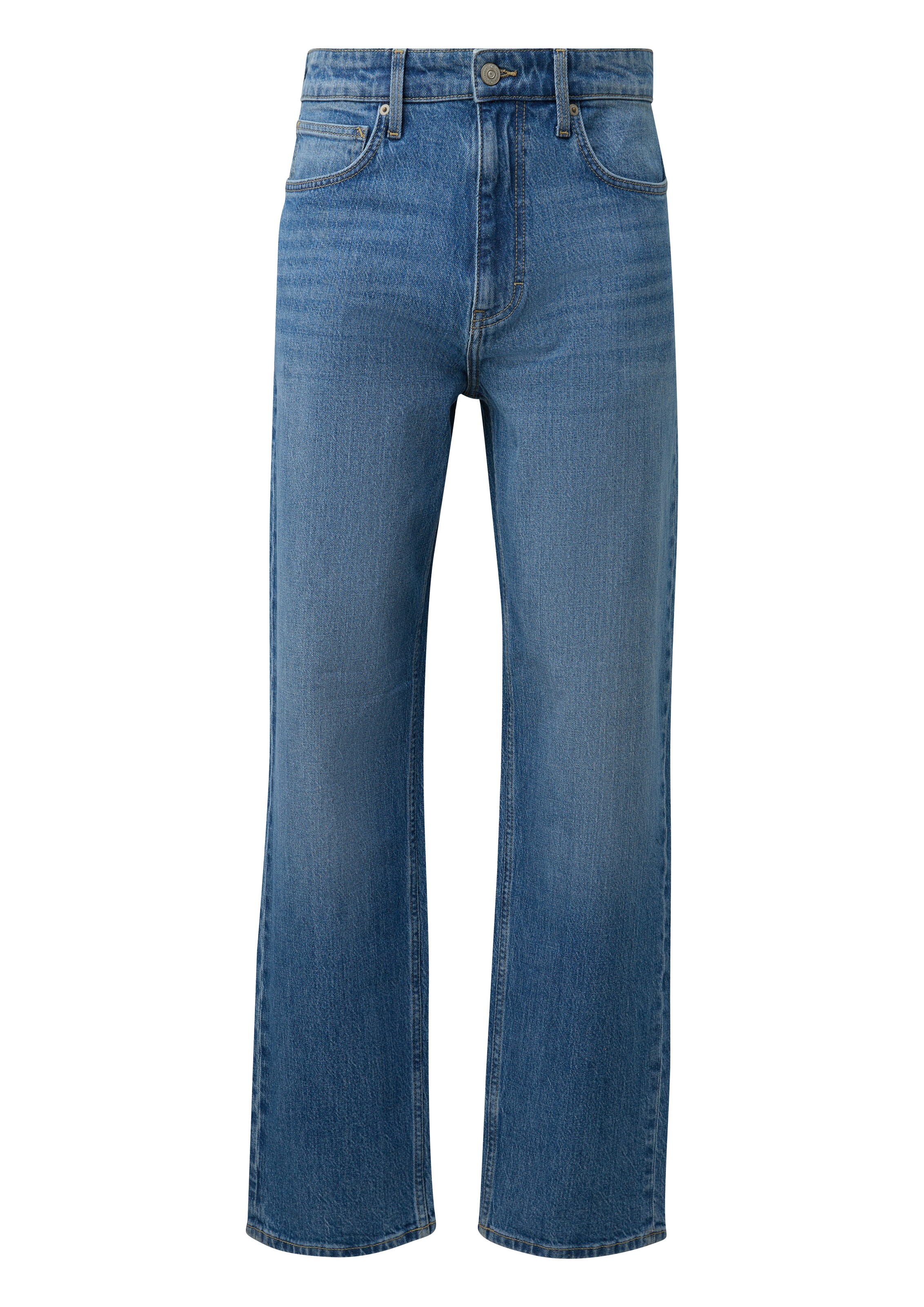 QS Loosefit Jeans 'Devon' in Blauw: voorkant