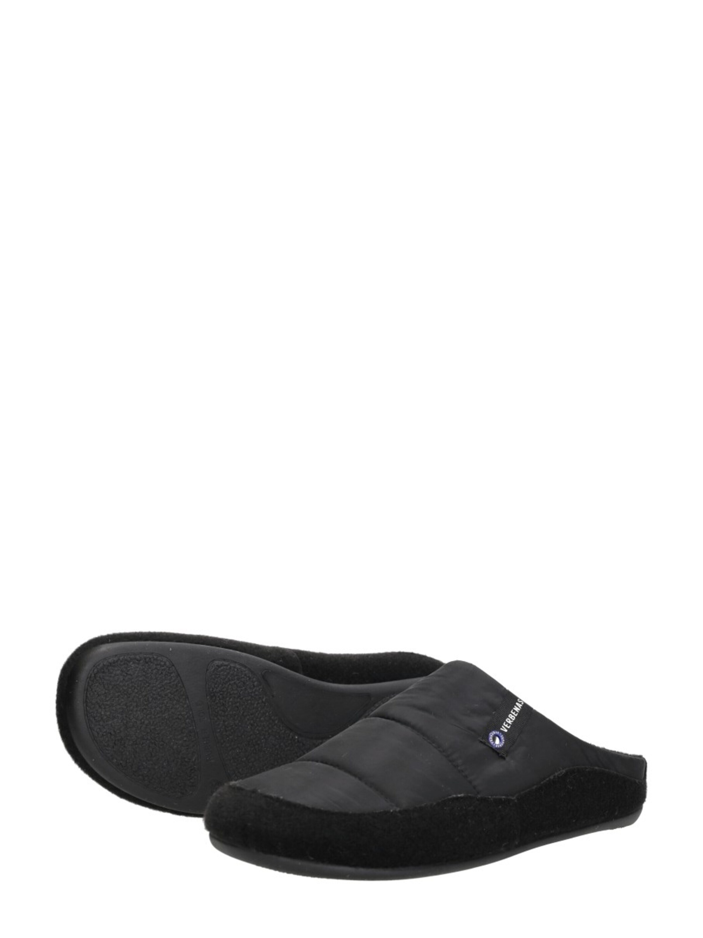 VERBENAS Slipper 'Earth' in Black