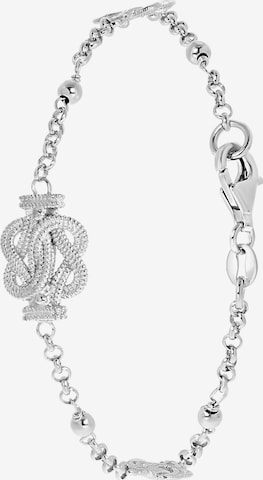 Lucardi Armband 'Dagi Knoten' in Silber: predná strana