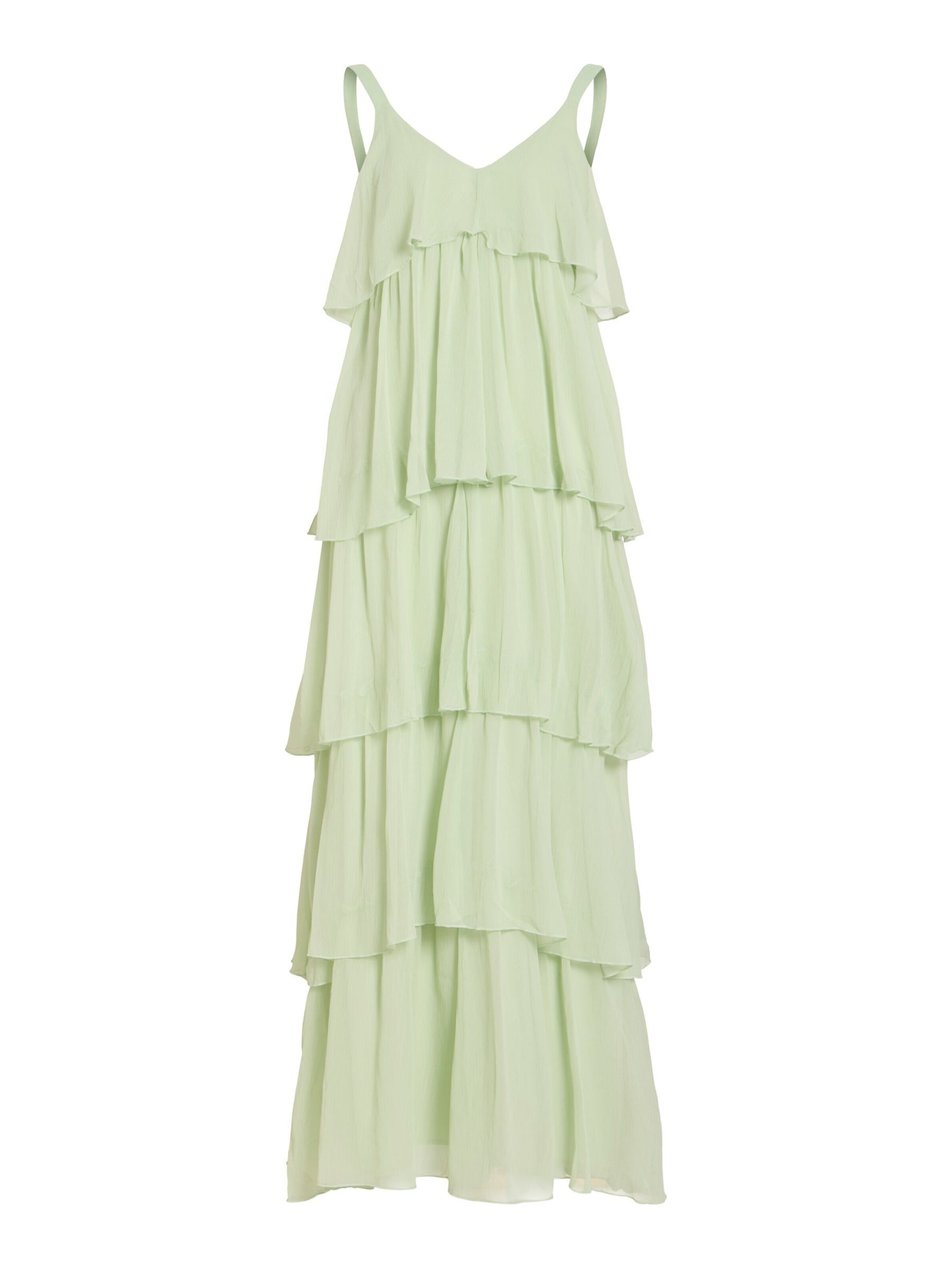 VILA Festkjole 'VIKenya' i grøn: forside