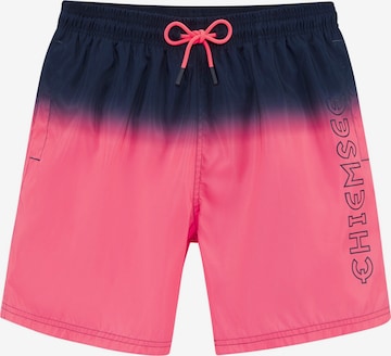 CHIEMSEE Board Shorts in Pink: front