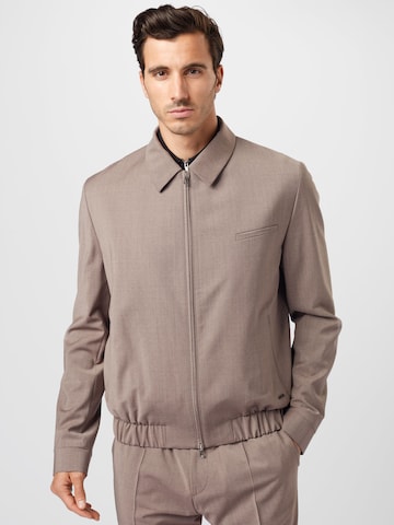 HUGO Red Between-Season Jacket in Brown: front