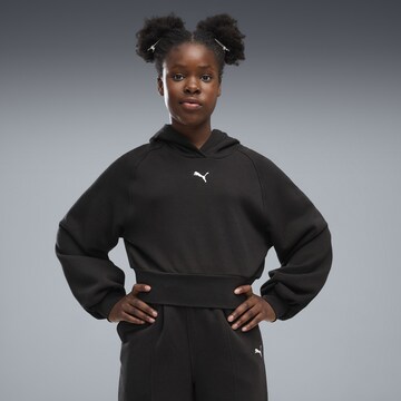 PUMA Sweatshirt 'Essentials' in Black: front