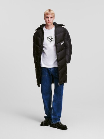 KARL LAGERFELD JEANS Winter coat in Black