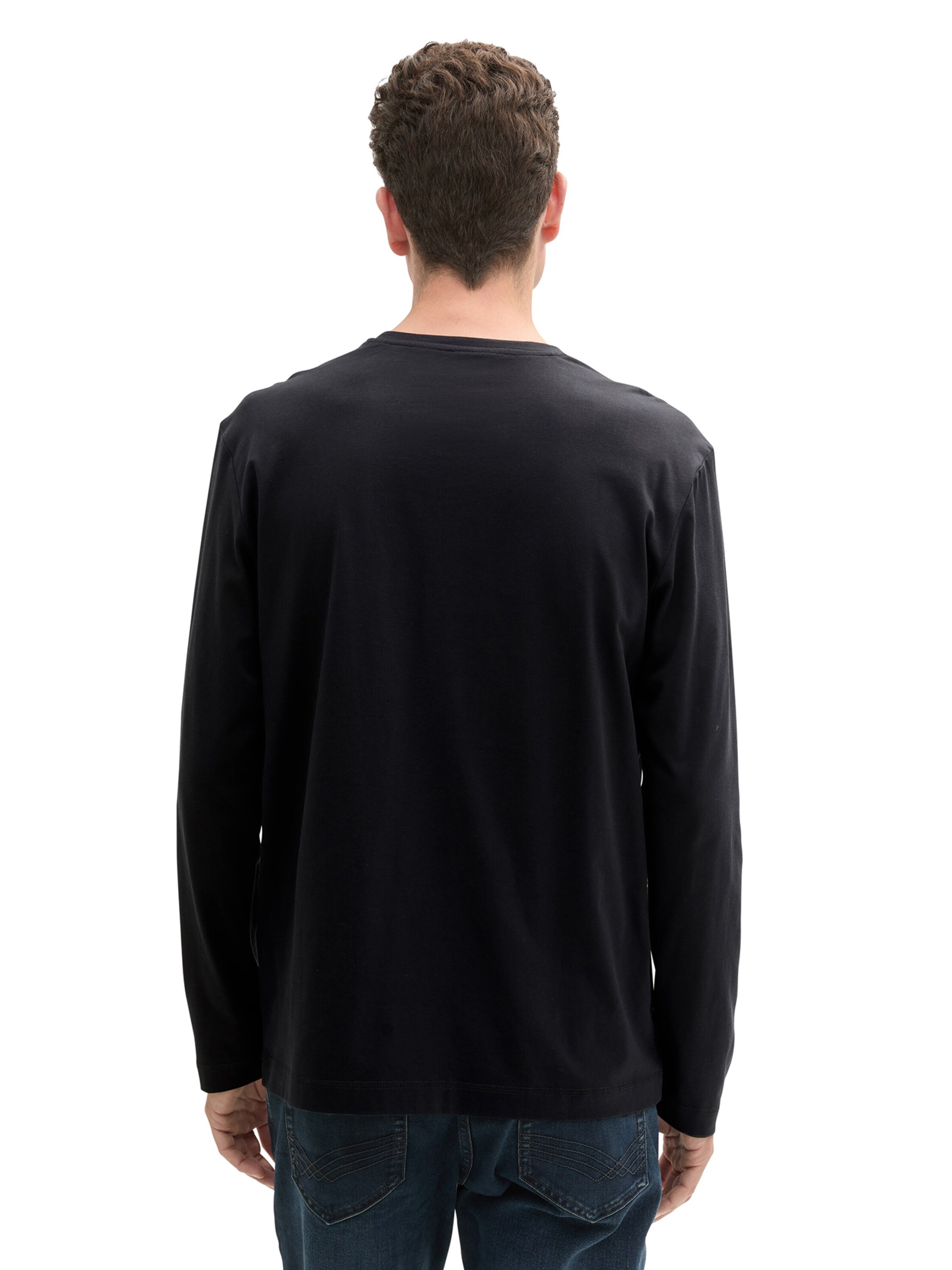 TOM TAILOR Μπλουζάκι σε μαύρο