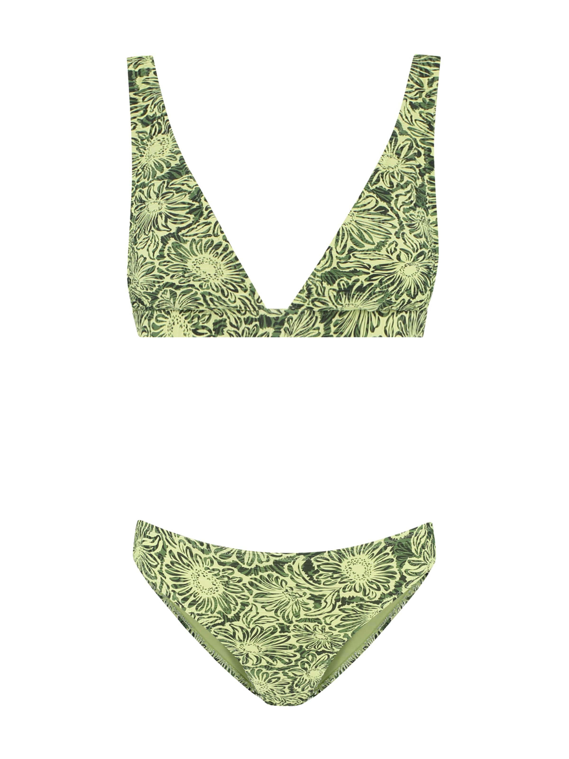 Shiwi Triangen Bikini &#x27;Amy&#x27; i grön: framsida