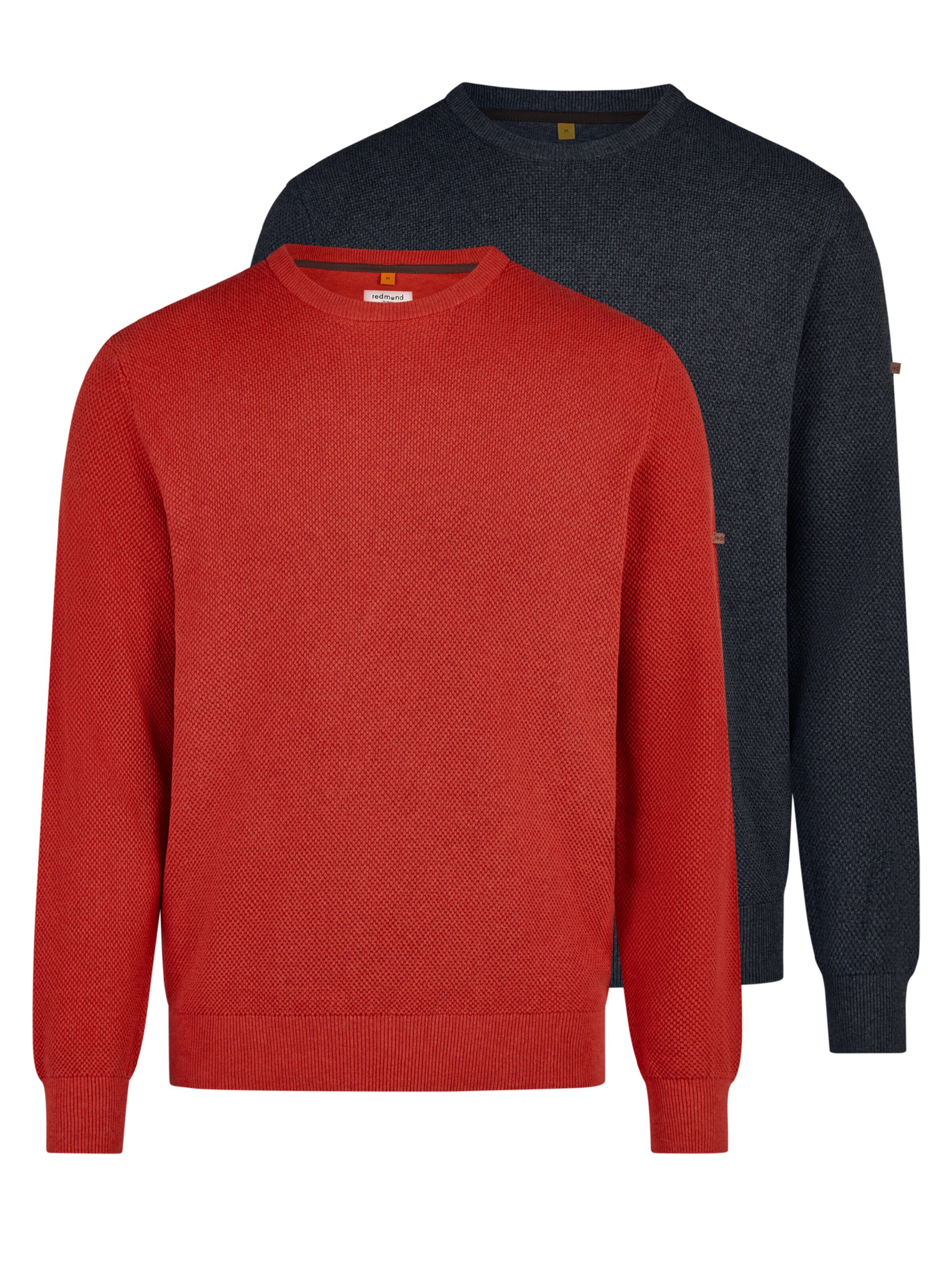 redmond Sweater 'Basic' in Red: front