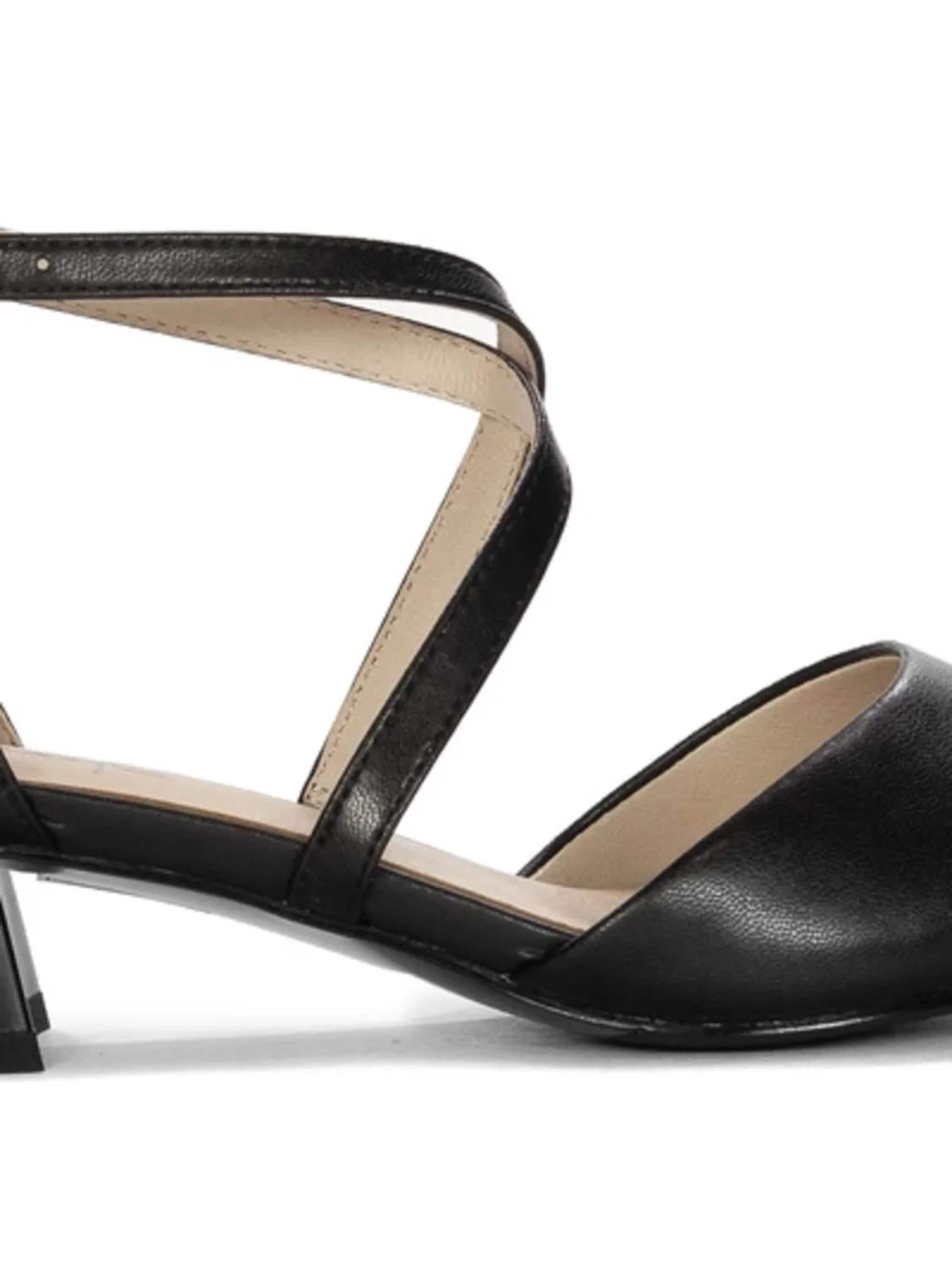 Maciejka Strap Sandals in Black
