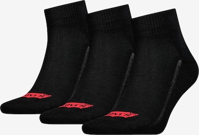 LEVI'S ® Socken in 35-38 in rot / schwarz, Produktansicht
