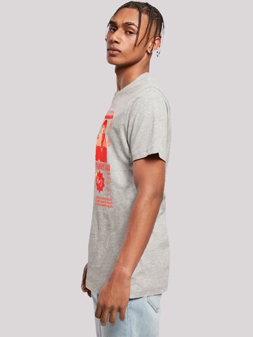 F4NT4STIC Shirt 'Sex Education Otis Talking Helps Netflix TV Series' in Grey