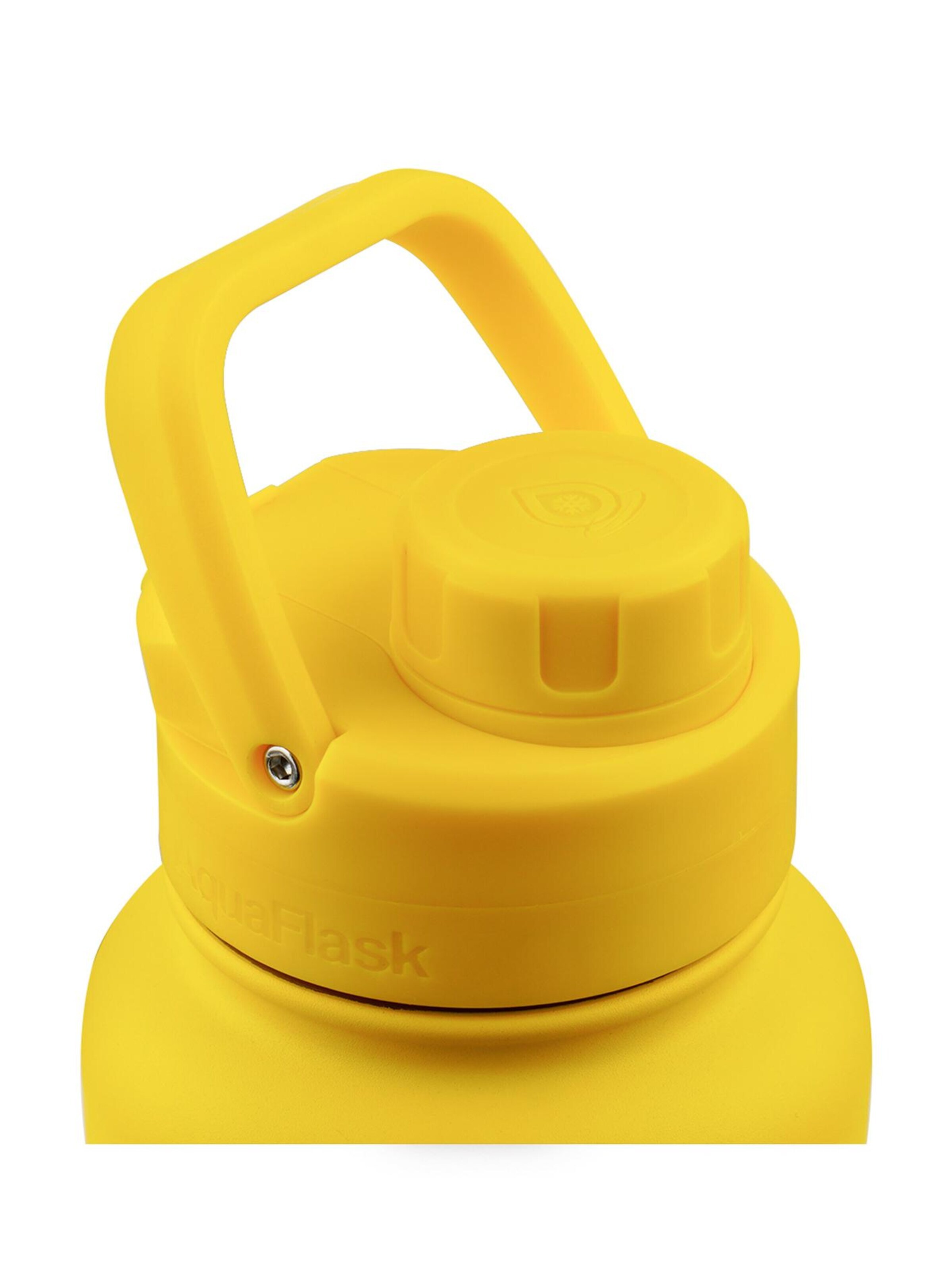 AquaFlask Láhev na vodu 'AquaFlask Termoláhev REGULAR+ 1,18l' – žlutá