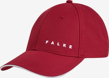 FALKE Sportcap in Rot: Vorderseite