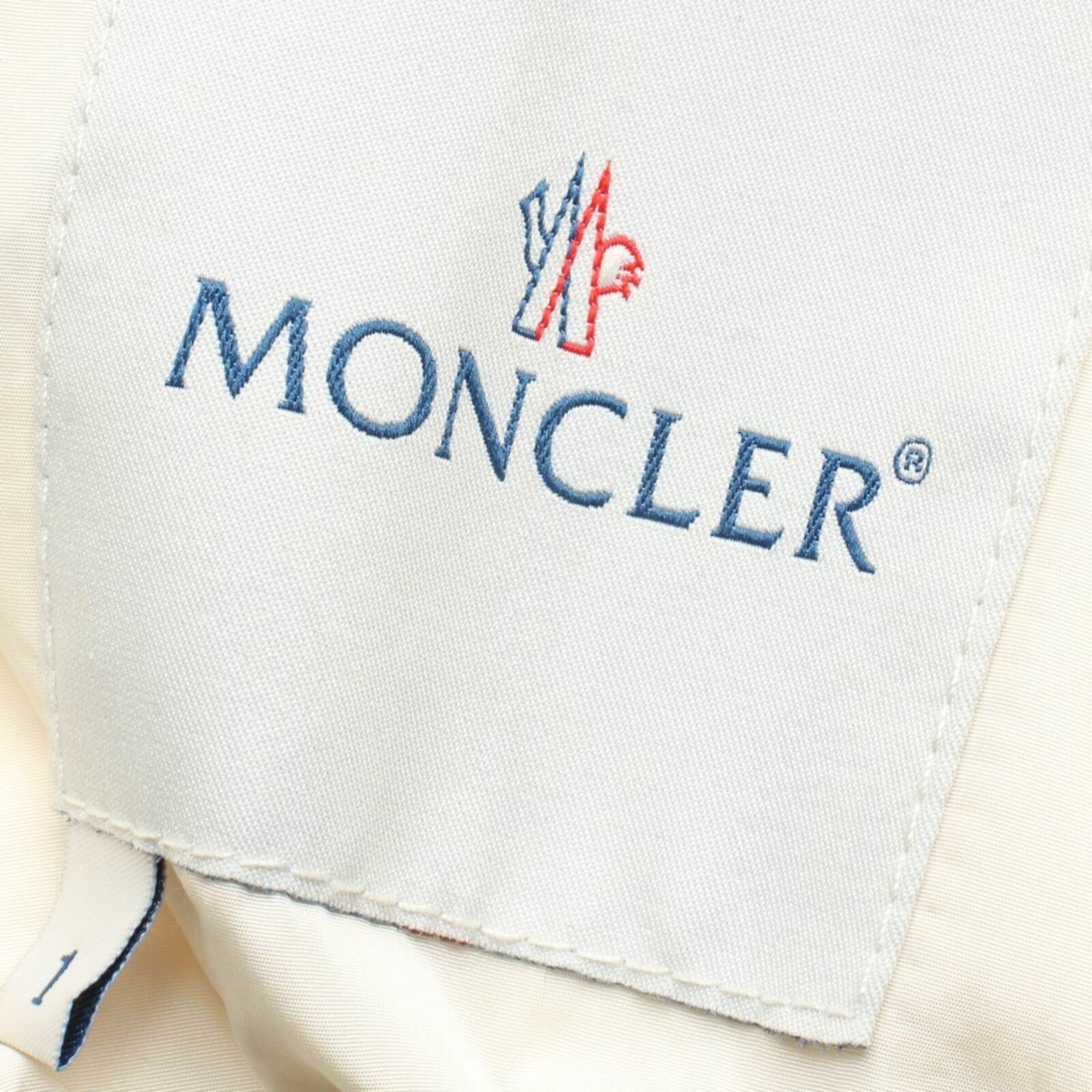 MONCLER Jacket & Coat in S in White