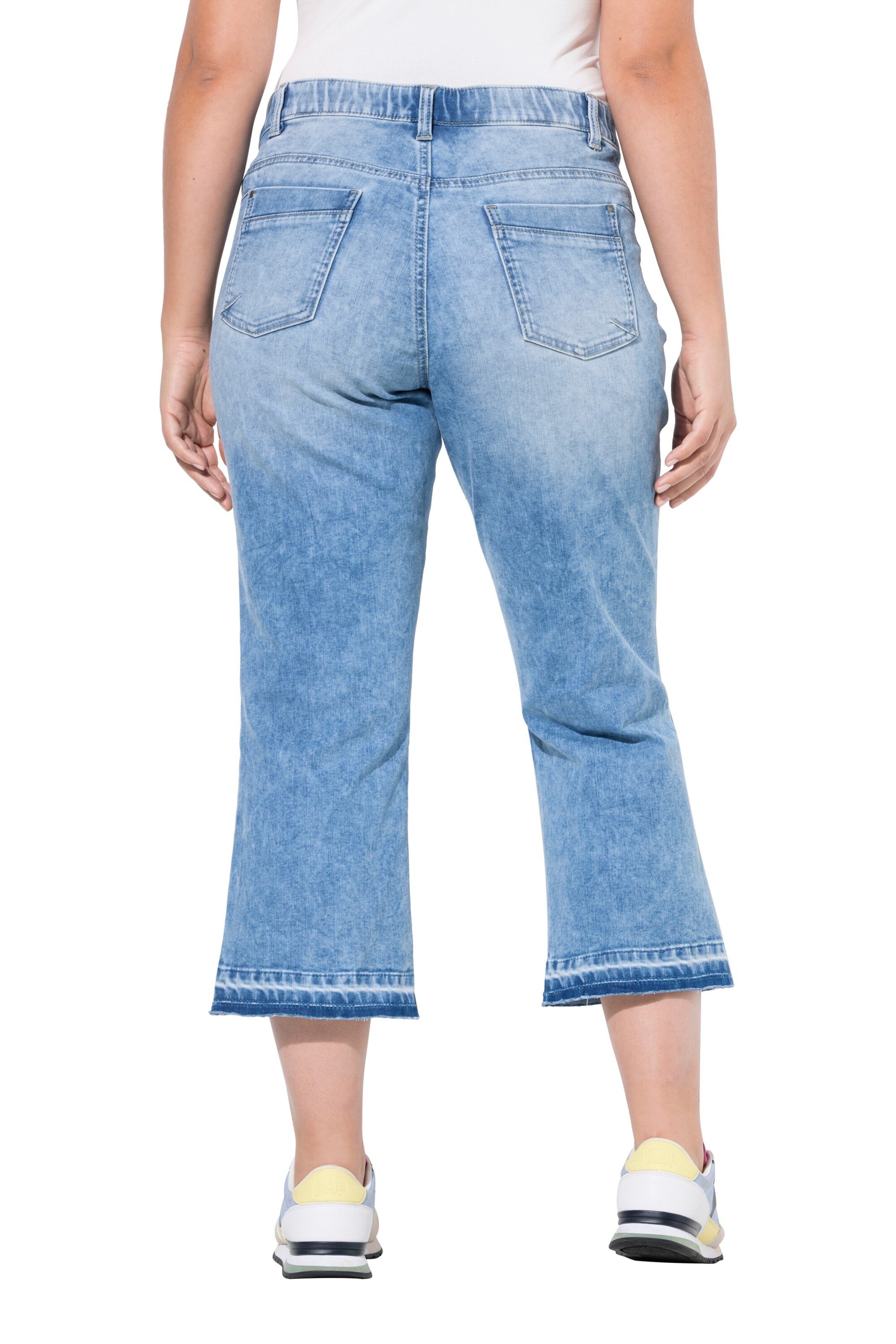 LAURASØN Flared Jeans in Blauw