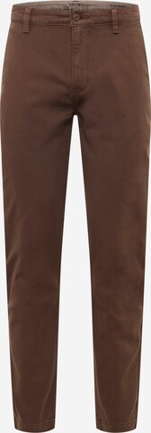 Pantalon chino 'XX Chino Slim Tapered' LEVI'S ® en marron : devant