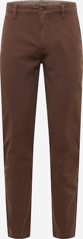 LEVI'S ® Chinobyxa 'XX Chino Slim Tapered' i brun: framsida