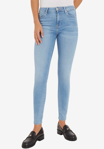 TOMMY HILFIGER Skinny Jeans 'Como' in Blue: front