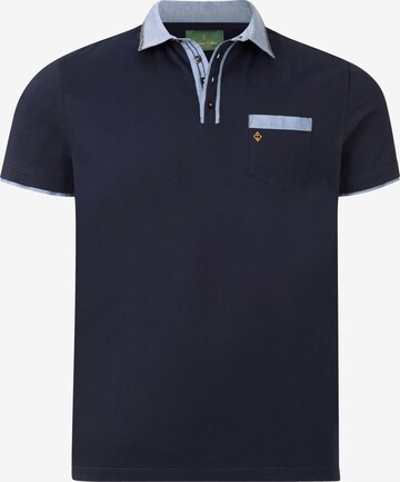 Charles Colby Shirt in Blauw: voorkant