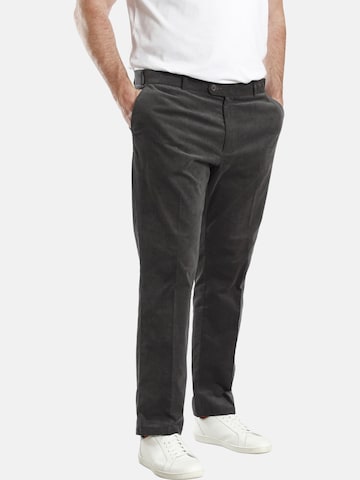 Charles Colby Loosefit Broek ' Earl Norton ' in Grijs: voorkant