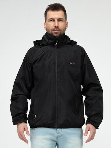 Rock Creek Jacke in Schwarz: Vorderseite