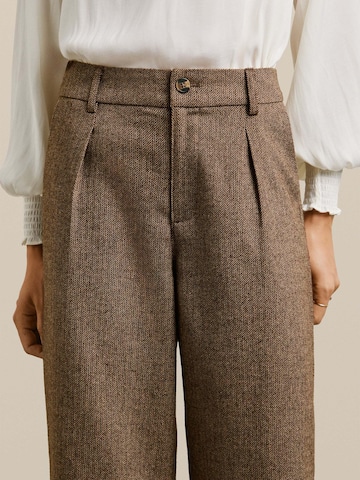 Loosefit Pantalon à pince Pepe Jeans en marron