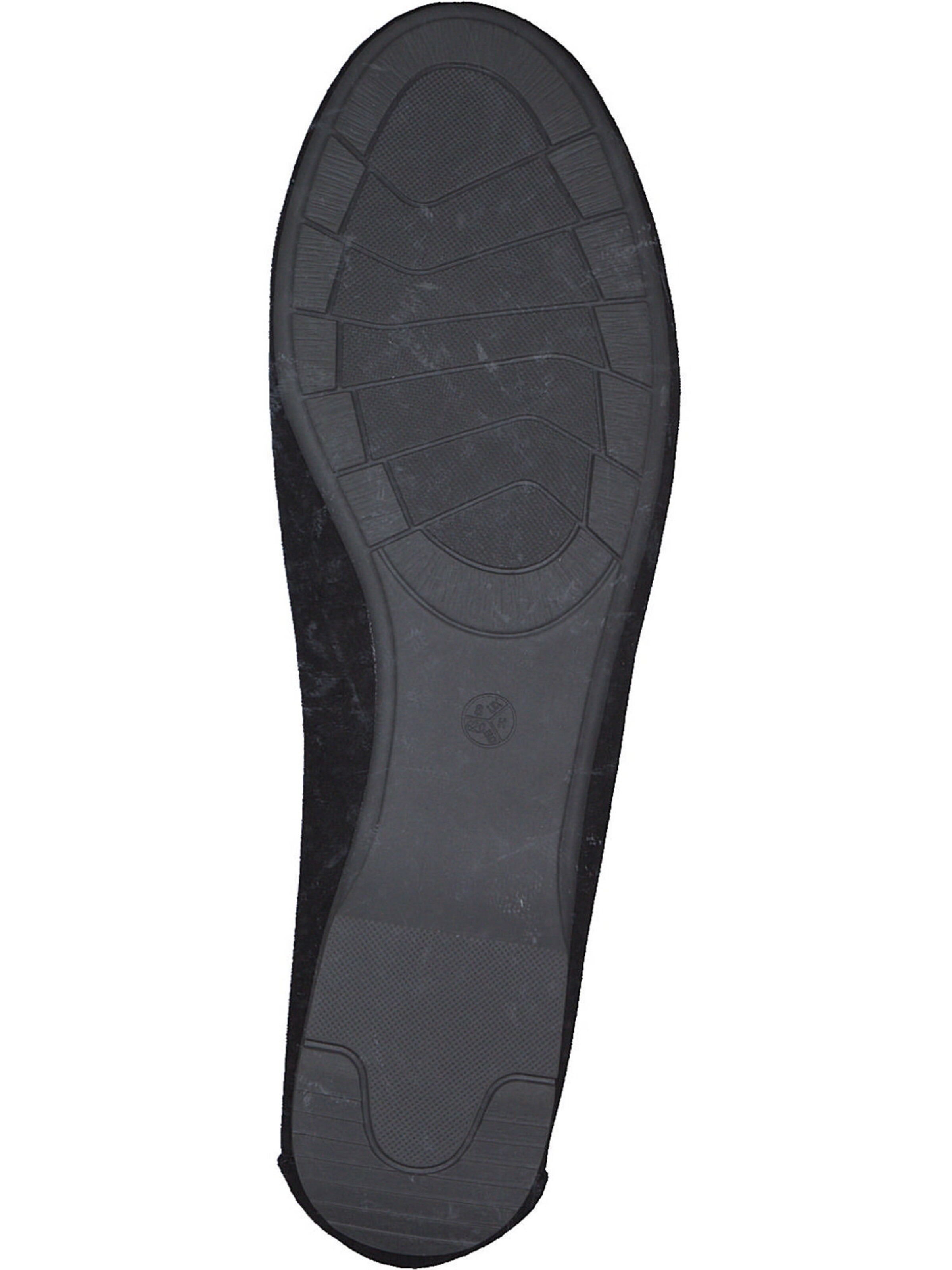 JANA Ballerina in Zwart