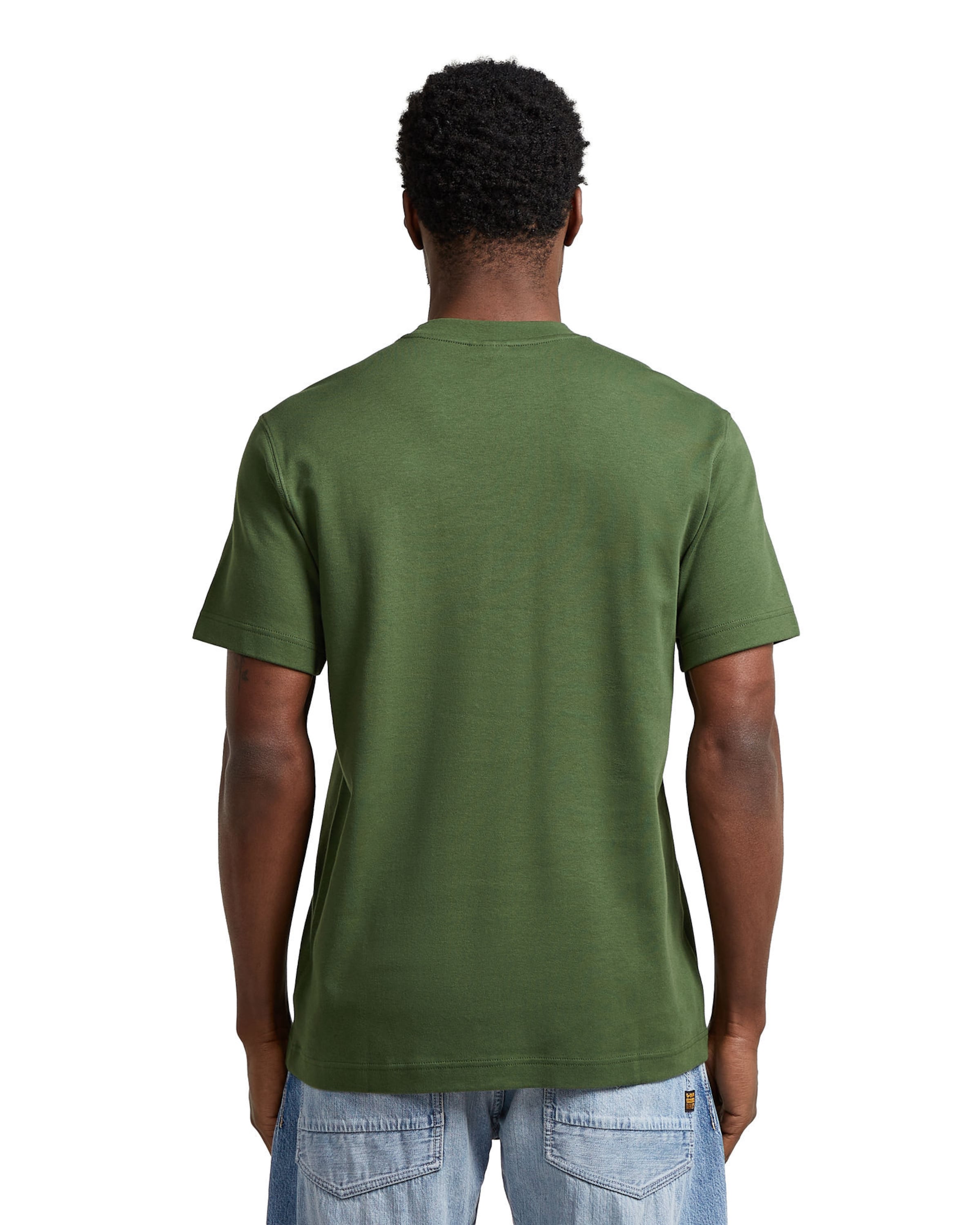 G-STAR Shirt 'True Regular T-Shirt' in Groen
