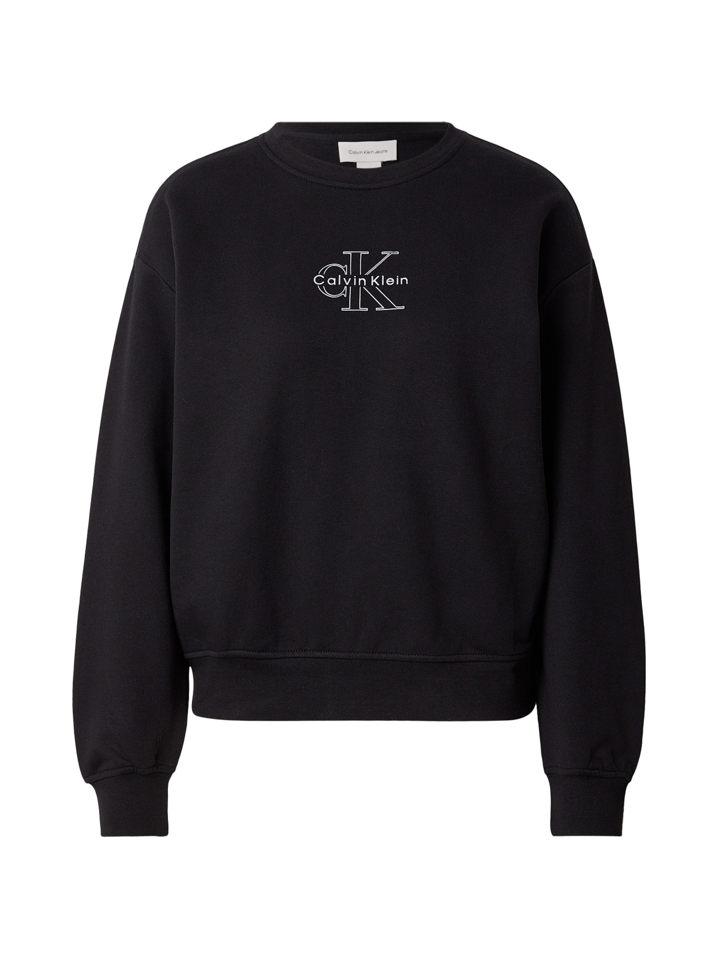 Calvin Klein Jeans Tréning póló - fekete: elől