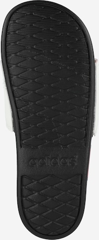 Flip-flops 'Adilette' de la ADIDAS SPORTSWEAR pe alb