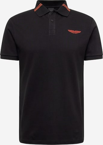 T-Shirt Hackett London en noir : devant