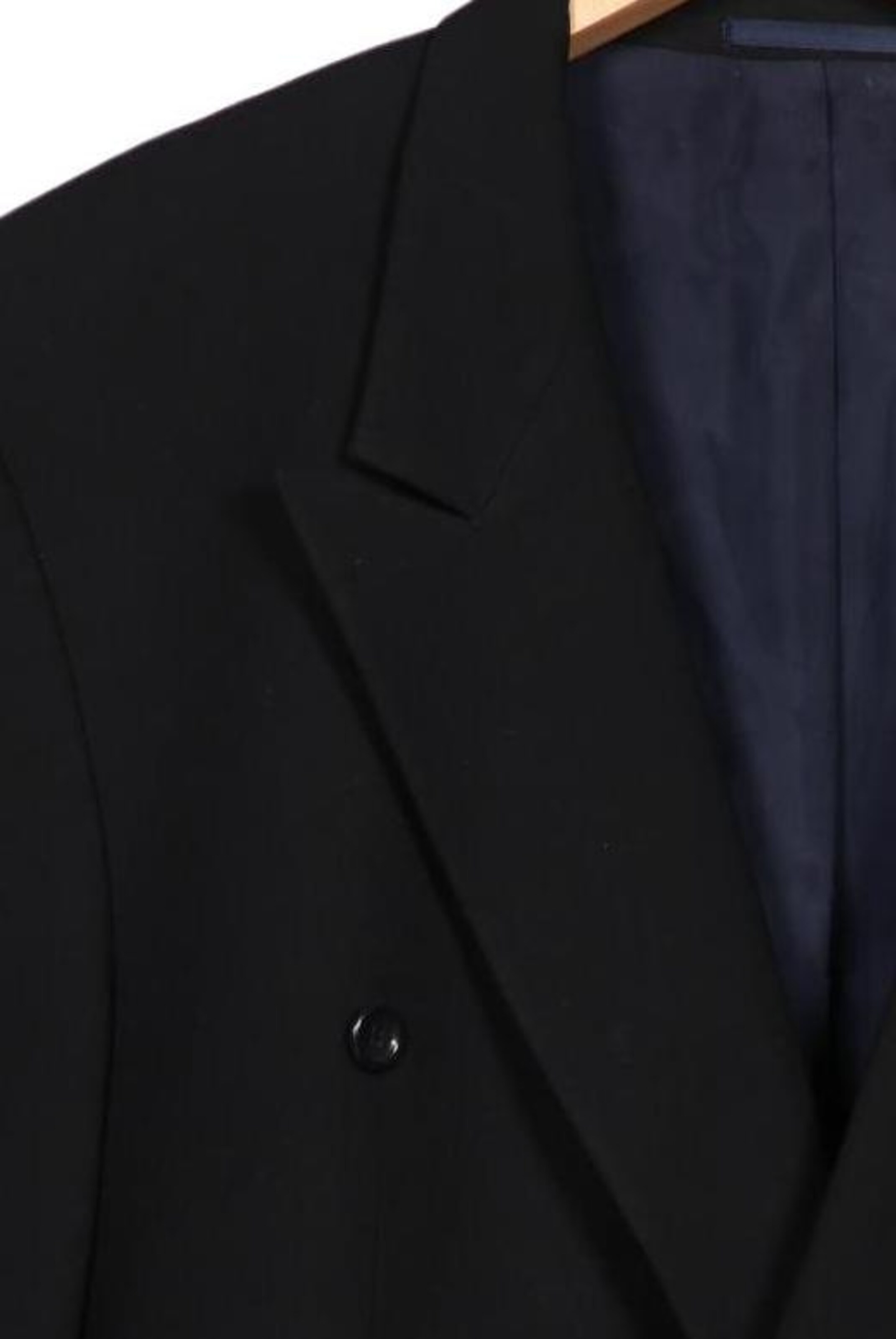 CARL GROSS Suit Jacket in XXL in Blue