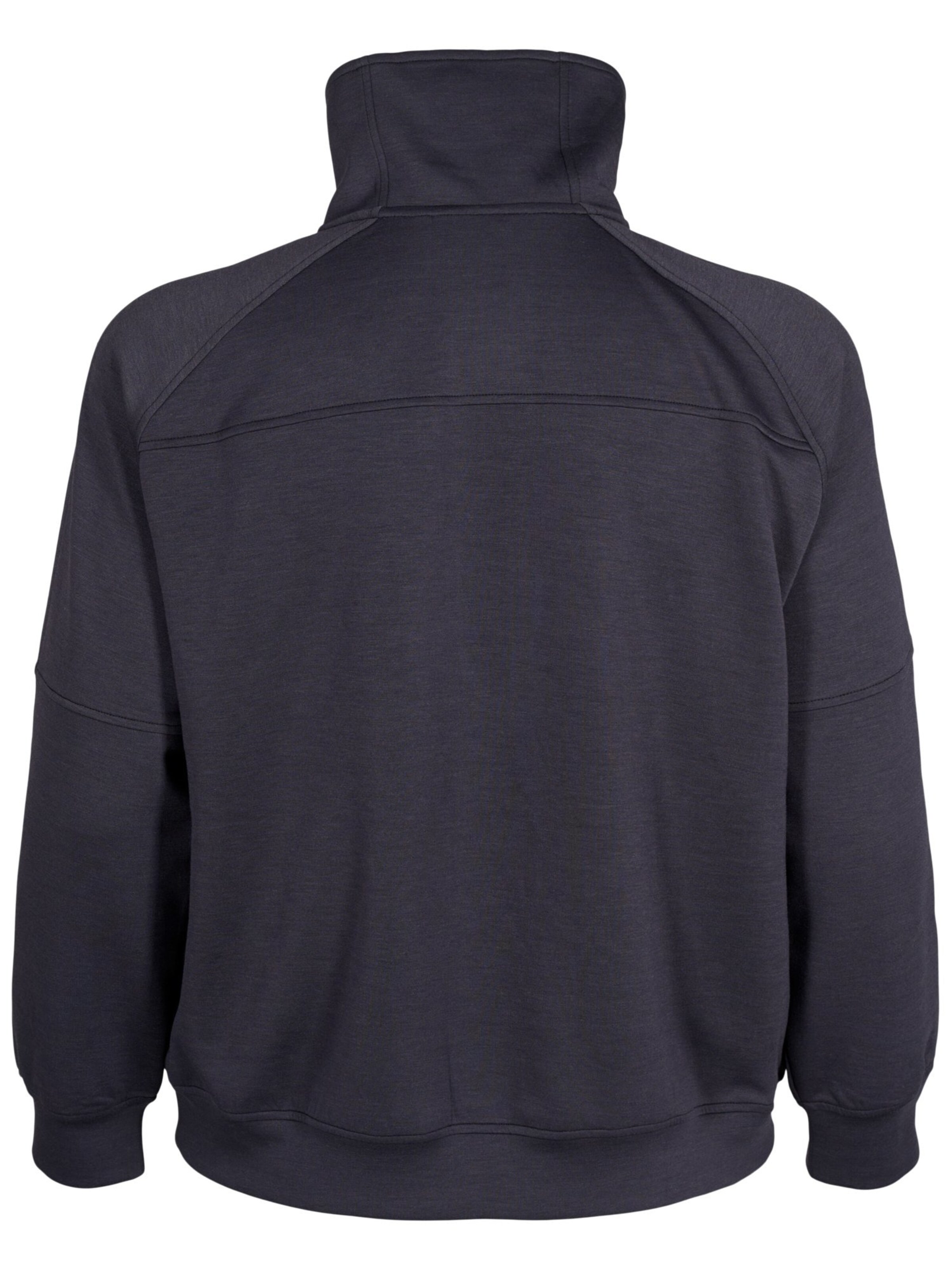 Felpa sportiva 'Amalise' di Active by Zizzi in grigio