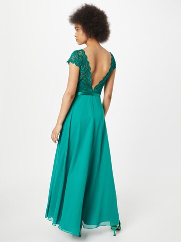 Robe de soirée SWING en vert