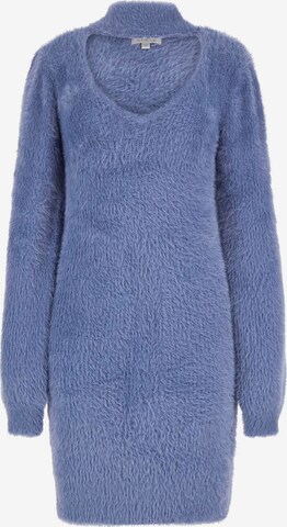 GUESS Knitted dress in Blue: front