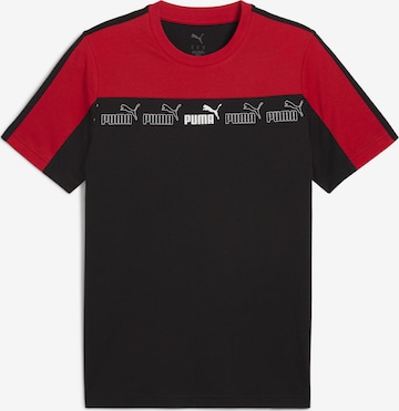 PUMA T-Shirt 'Around The Block' in Rot: Vorderseite