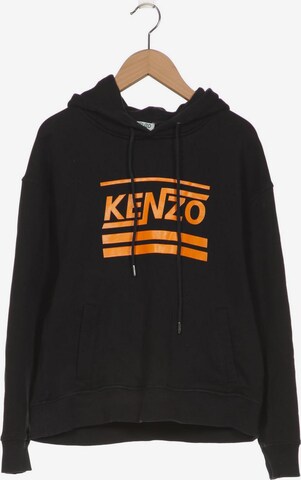 KENZO Sweatshirt & Zip-Up Hoodie in S in Black: front