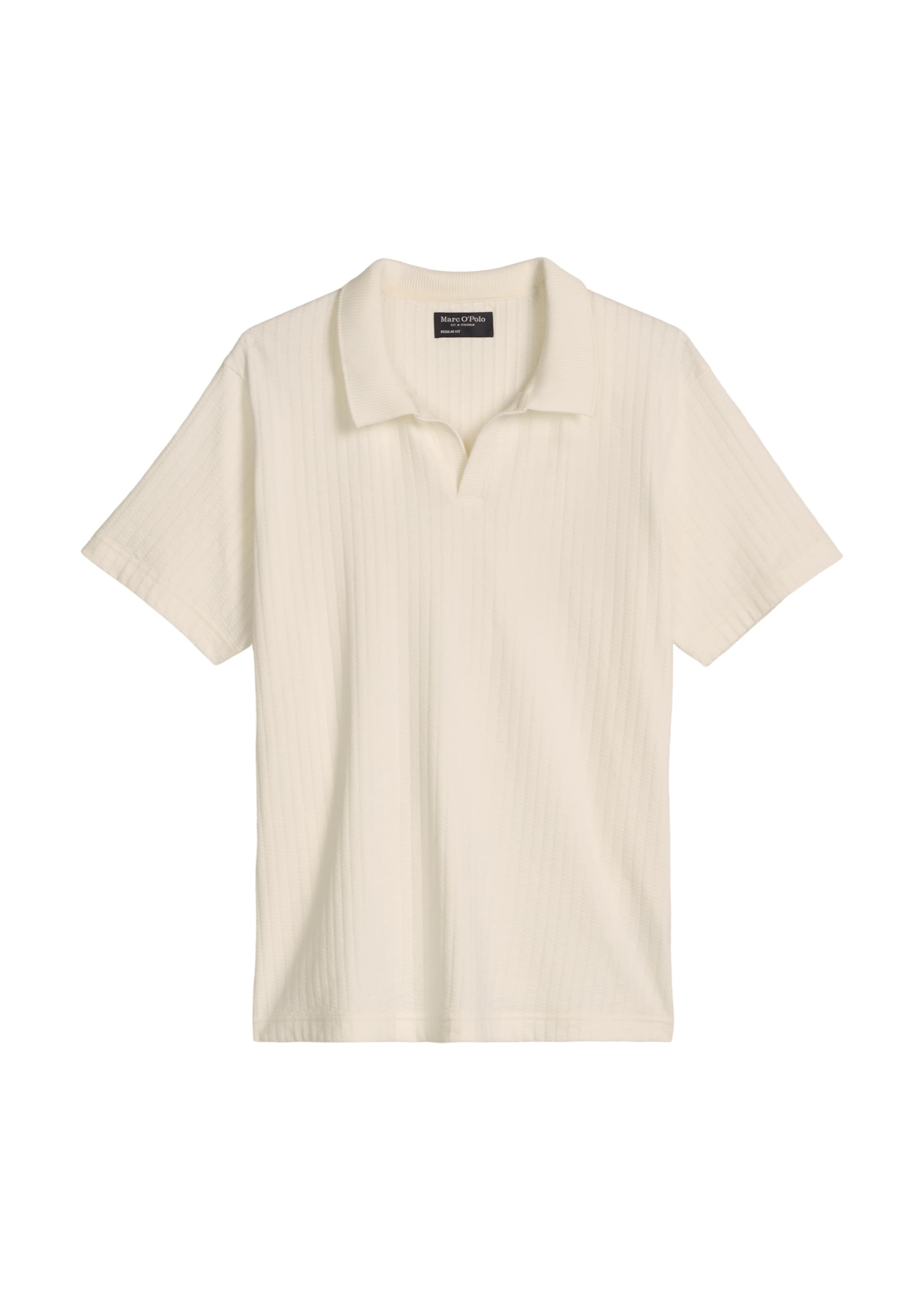 T-Shirt Marc O'Polo en beige : devant