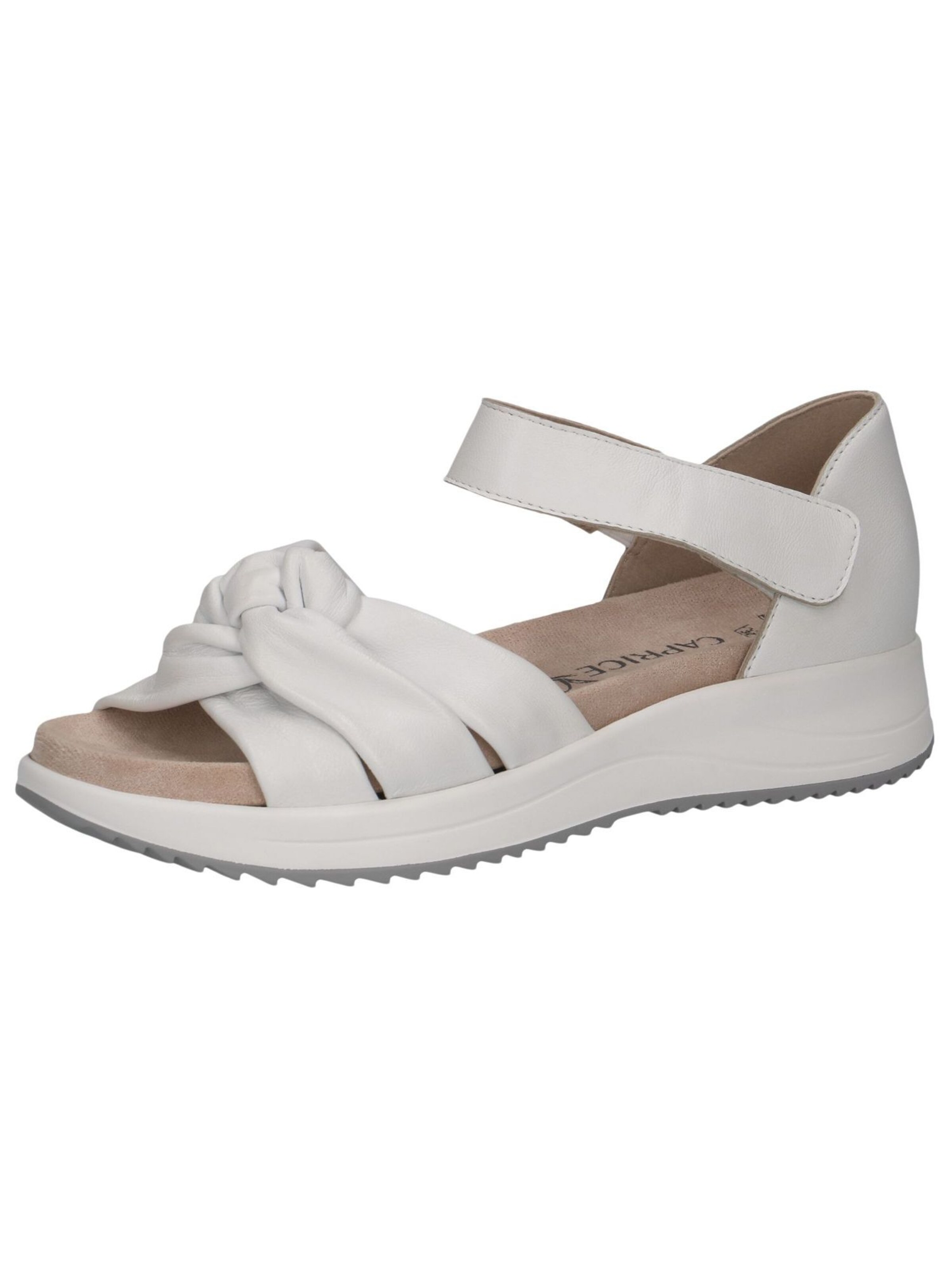 CAPRICE Sandale in Weiß: Vorderseite